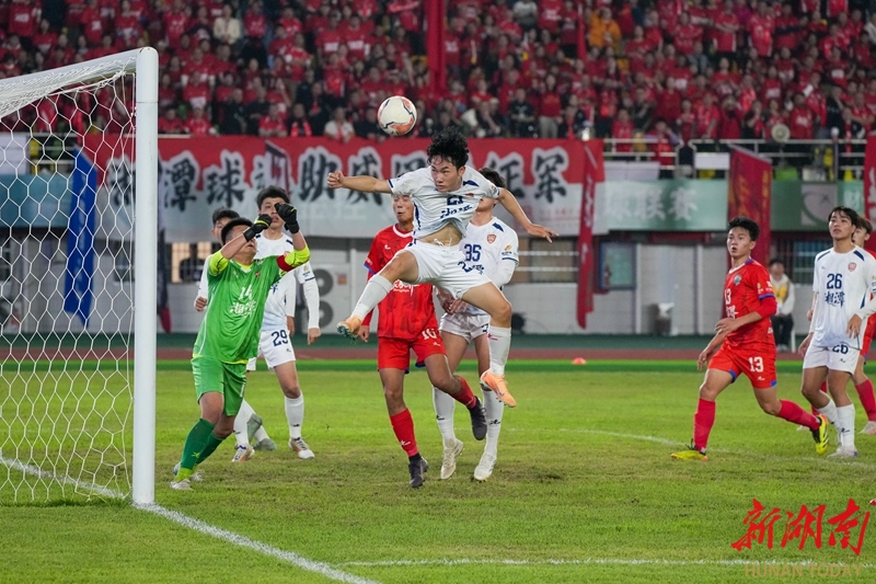 圖集|湘超聯(lián)賽：張家界隊(duì)1比3不敵湘潭隊(duì)