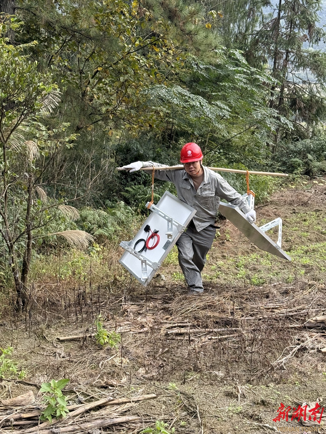 实干为要  奋勇争先  敢为人先——千米之巅的电力“挑山工”