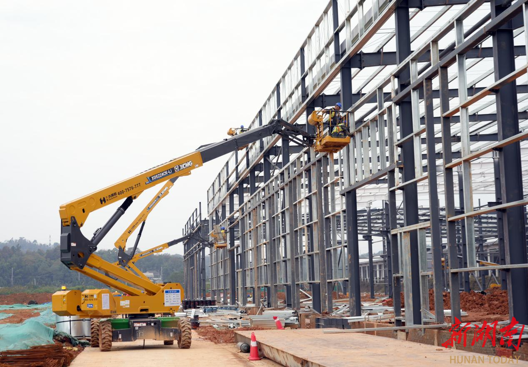 益阳高新区正打造的现代物流集散核心功能区，集保税、多式联运、智能仓储分拨等于一体