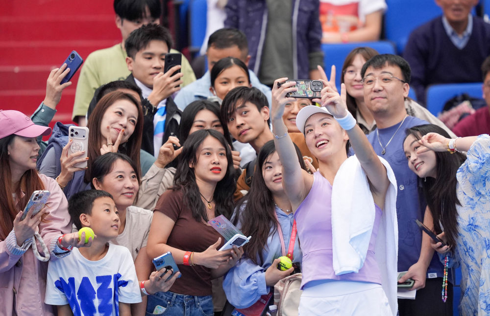 全运会｜特写：家门口的网球“大满贯”