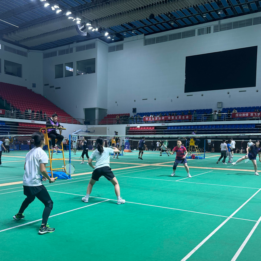 ​以球会友 以赛传情 怀化市“电信杯”羽毛球赛点燃职工运动热情