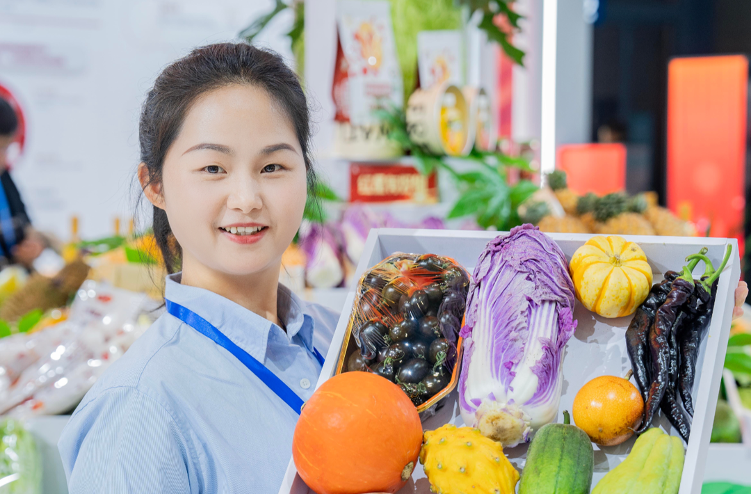 中部农博 红星闪耀⑰丨这么多奇异果蔬，认识三种以上算你厉害