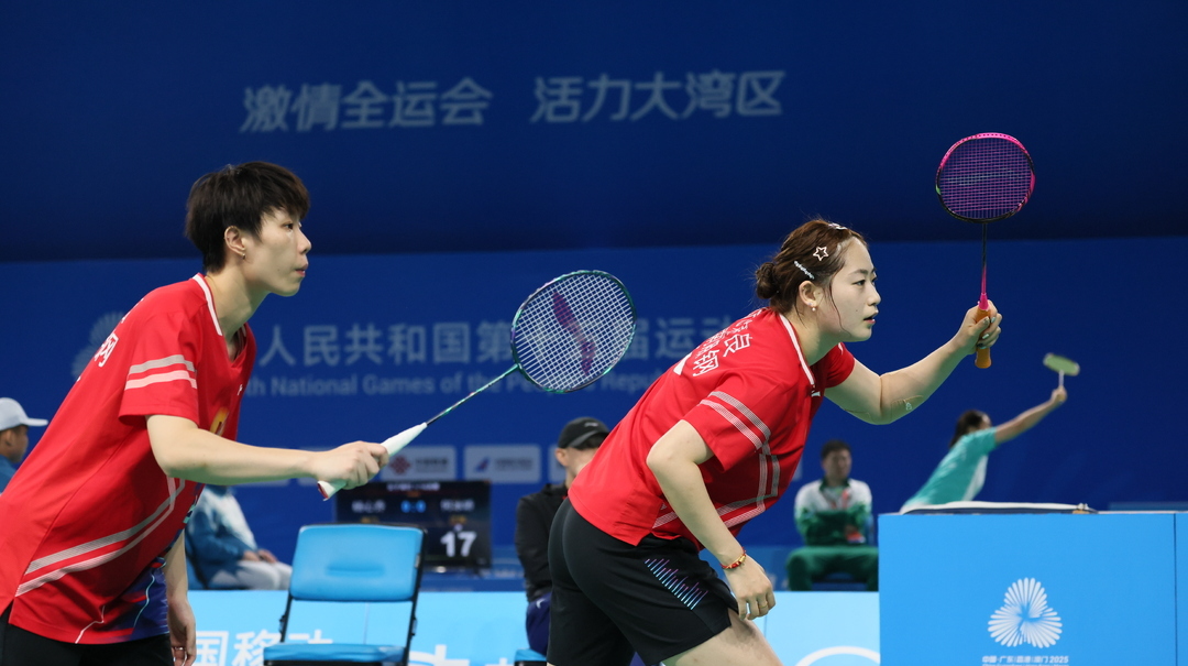 羽毛球女双湖南首战告捷