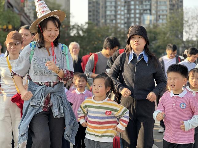 省文化和旅游厅幼儿院举办冬季趣味体育节活动