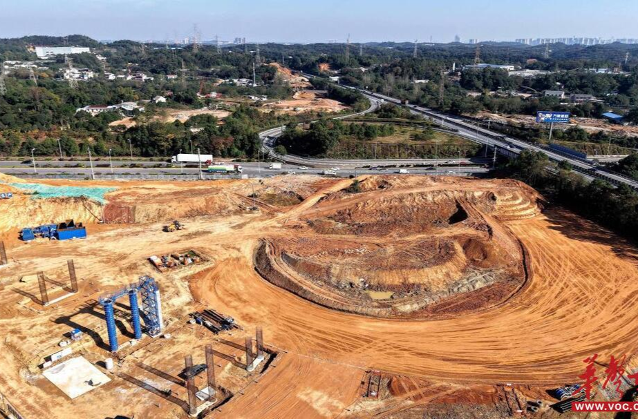 茶绕高速迎来新进展 全线步入桥梁下构施工阶段