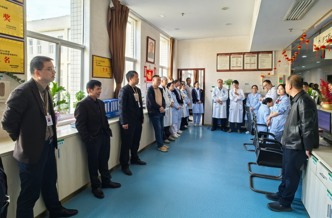 祁东县中医医院召开6S管理现场观摩会　“环境革命”助推服务升级
