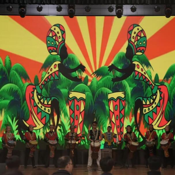 《鼓动赞歌》非洲鼓——湖南开放大学