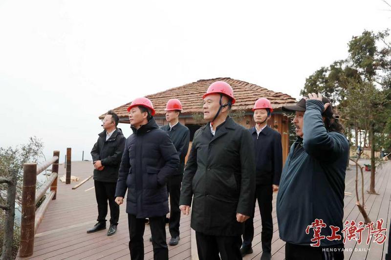 刘越高赴衡山县调研第三届衡阳市旅发大会重点项目筹备工作