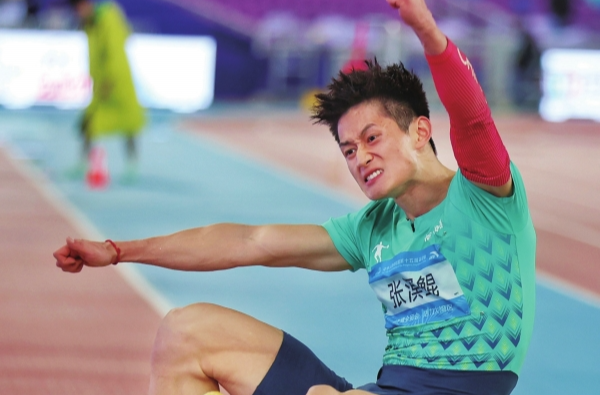 【“湘”耀！十五运】男子跳远创纪录 羽毛球混双冲金