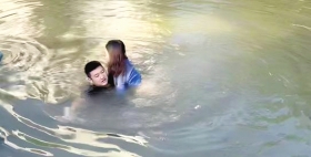 邵东火场救人外卖骑手获邀看湘超