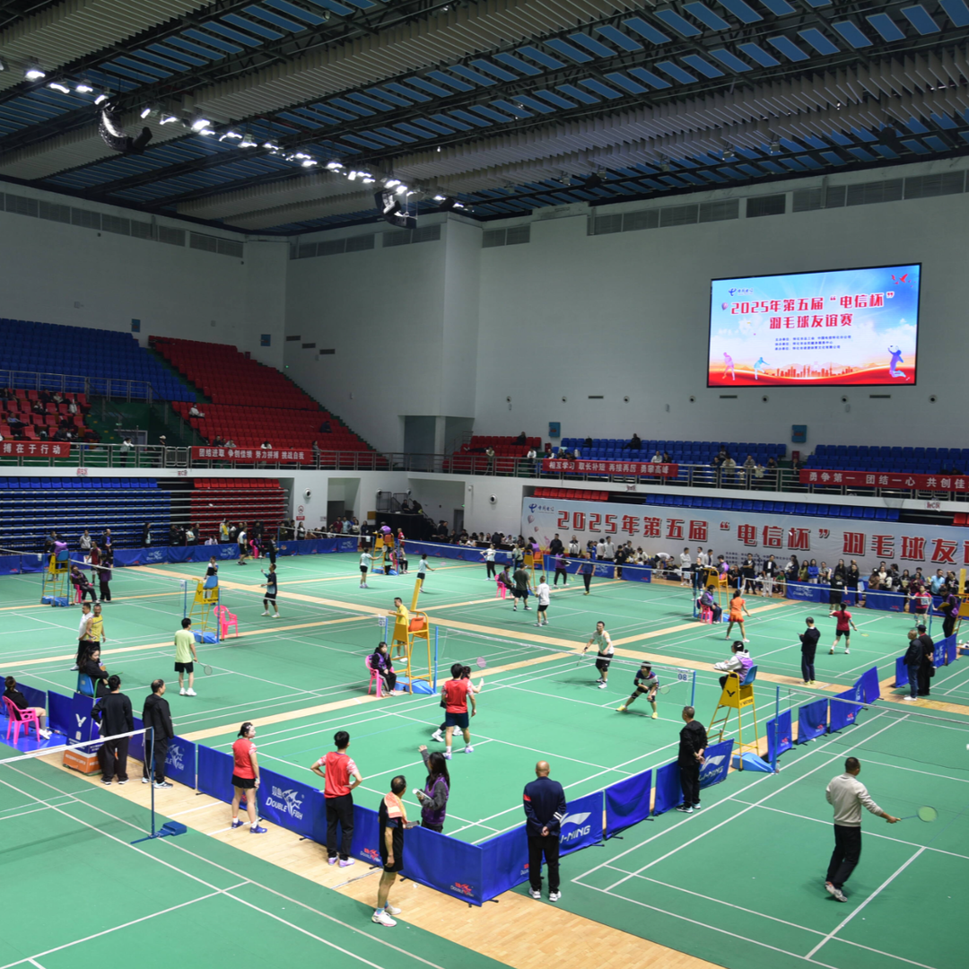 怀化市第五届“电信杯”羽毛球赛精彩落幕