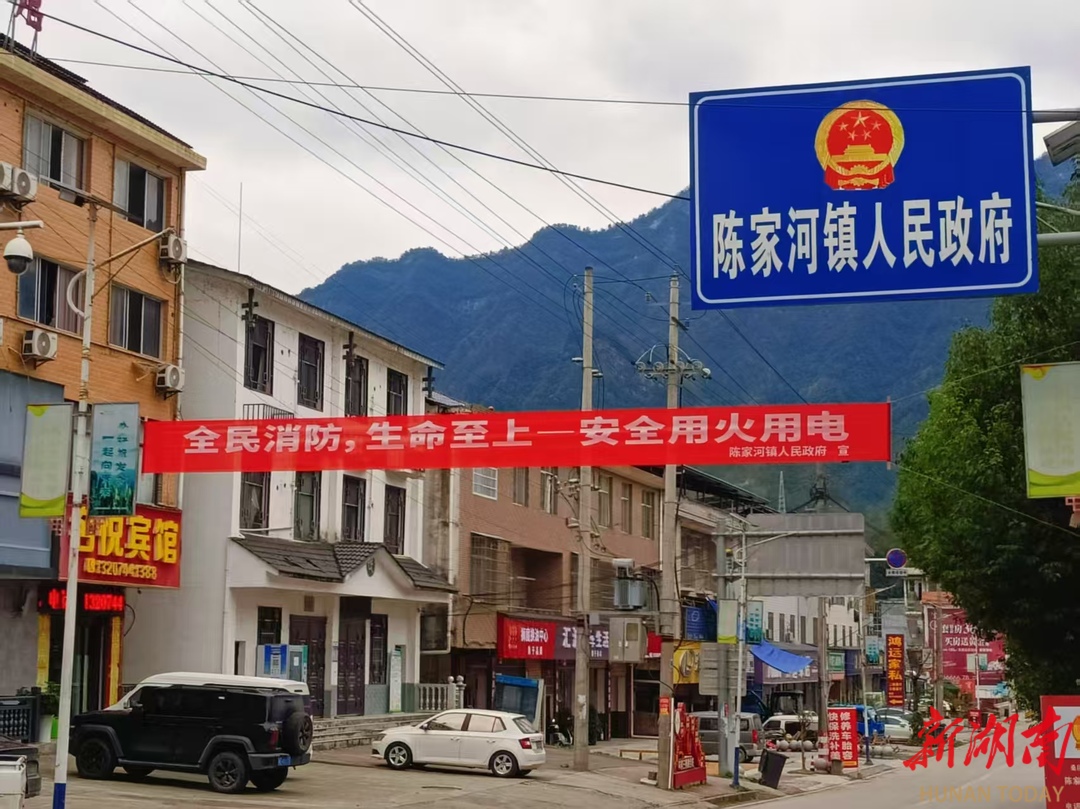 桑植县陈家河镇开展2025年度消防宣传月系列活动