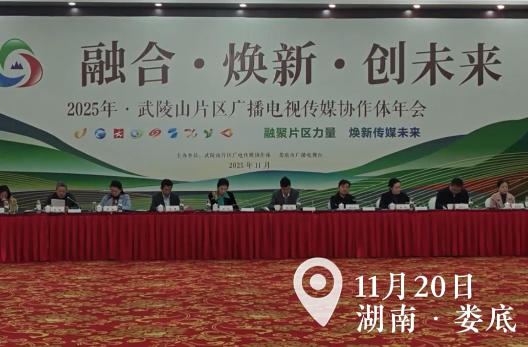 视频|2025年武陵山片区广电传媒协作体年会在娄底开幕
