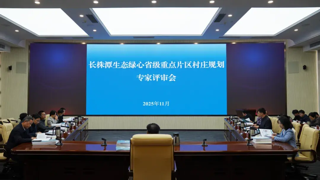 长株潭生态绿心省级重点片区村庄规划专家评审会召开