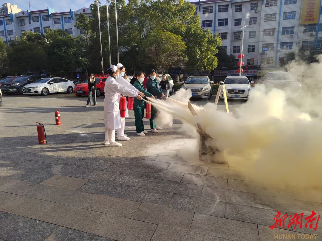 新田县人民医院开展新进员工消防安全培训