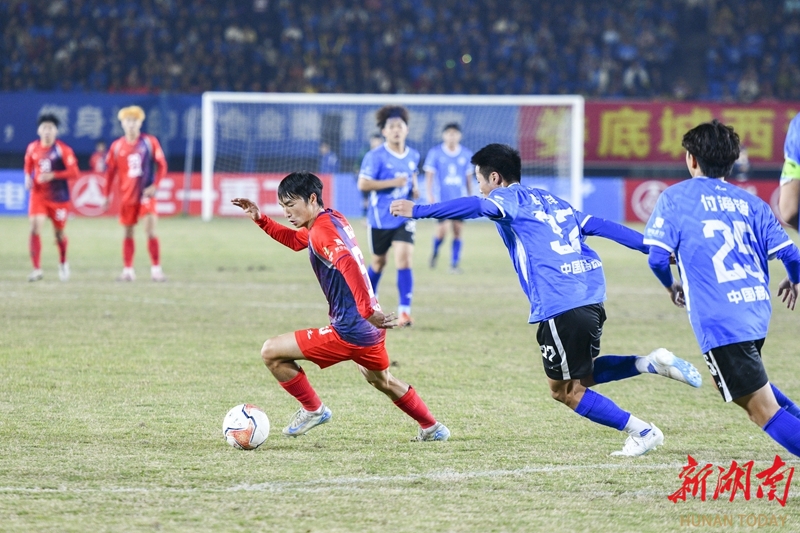 图集|湘超联赛：娄底队1比0战胜永州队