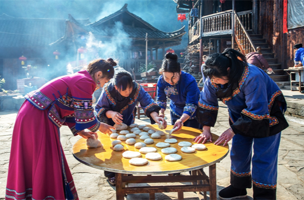 Tujia Stilt-house Village in Central China, a Home Grown from the Slopes