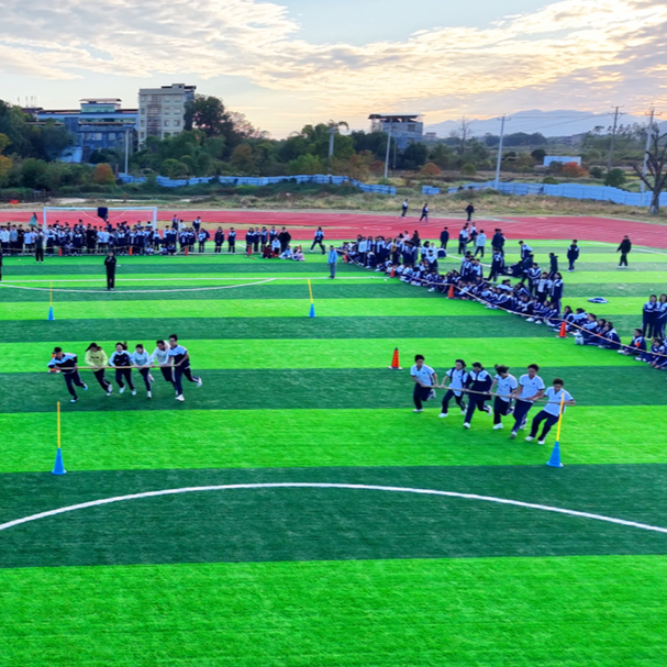 道县绍基学校举行第六届趣味运动会