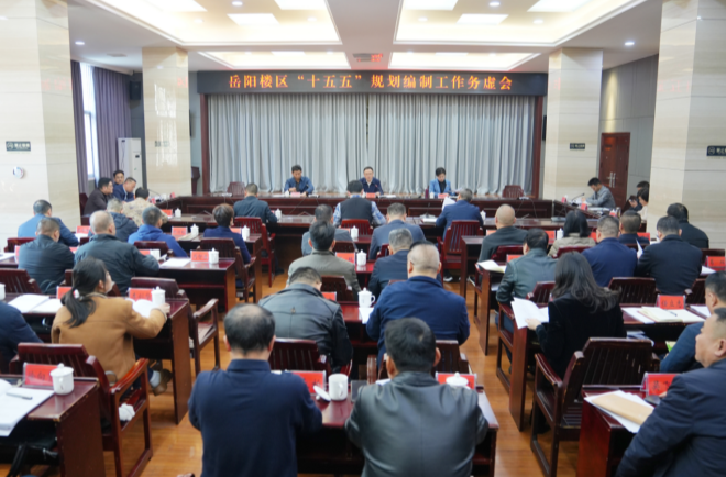 岳阳楼区“十五五”规划编制工作务虚会召开