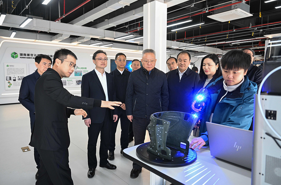 沈曉明調研衡陽市經濟社會發展情況