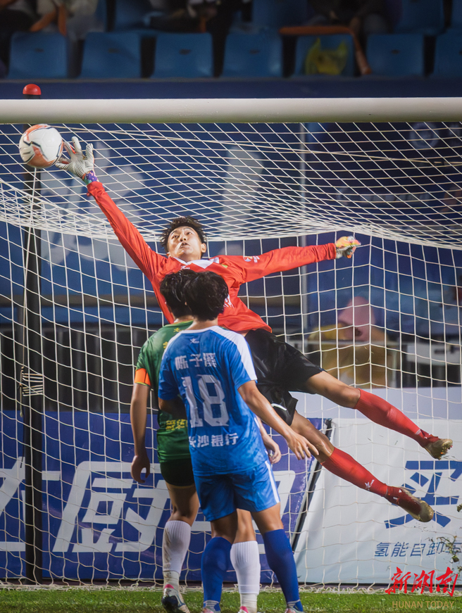 光影定格 湘超郴州③‌丨肖勇：一夫当关 还看刘翔