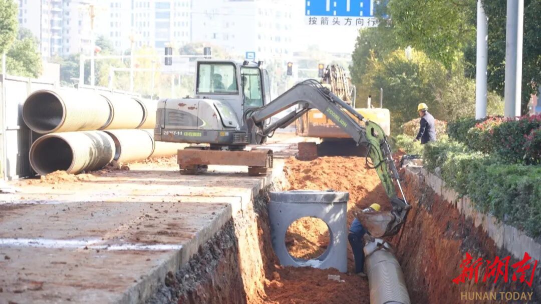 安仁县：疏通地下“毛细血管” 全面推进城区污水管网提质改造工程