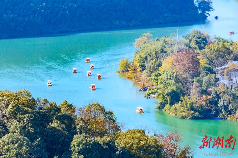 乐乘竹筏 漫游翠江