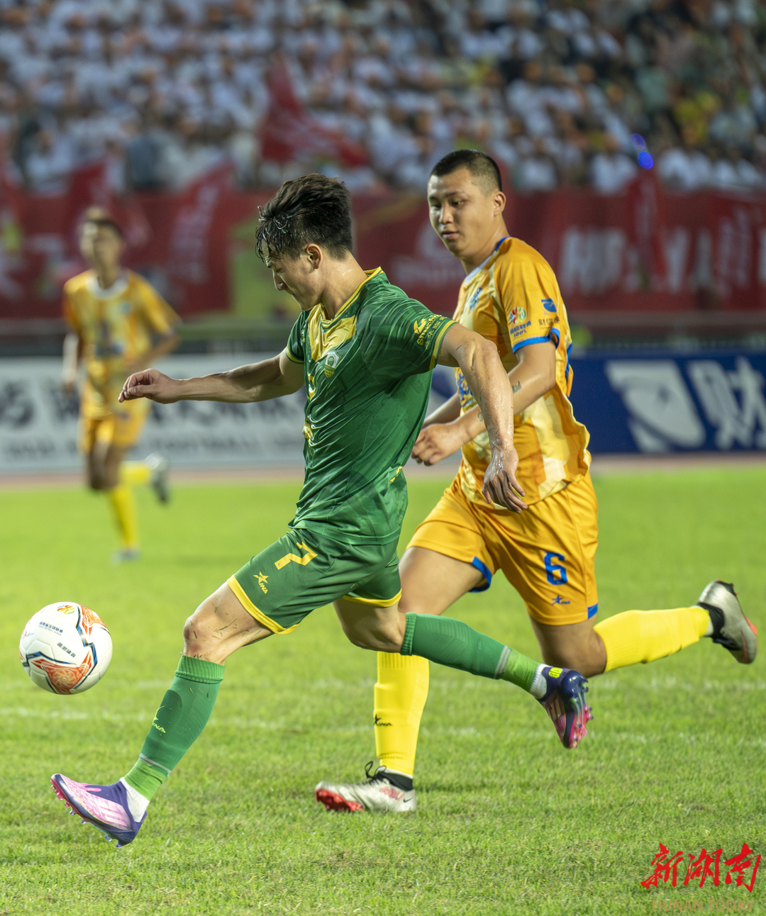 光影定格 湘超郴州⑦丨袁意生：霸气侧漏 当然“核武7”