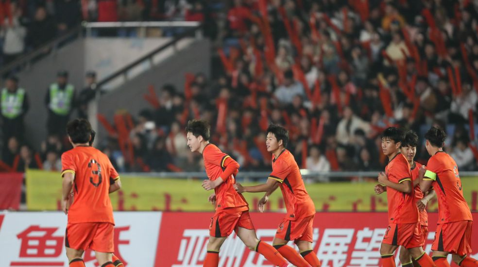 U17足球亚洲杯预选赛：中国胜东帝汶