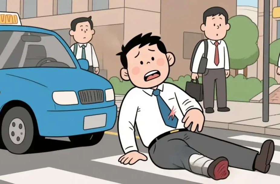 因私请假回家，下班途中遭车祸是工伤吗？