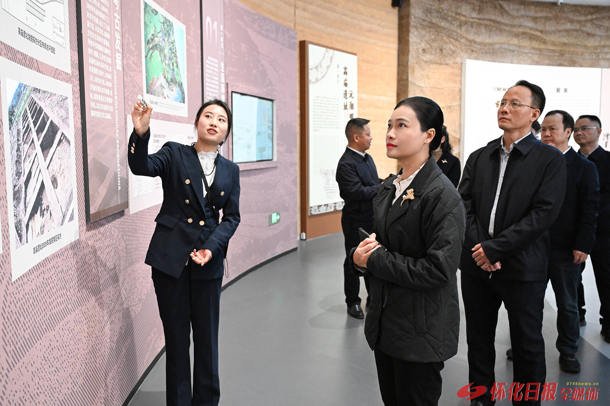 韦朝晖在洪江市调研