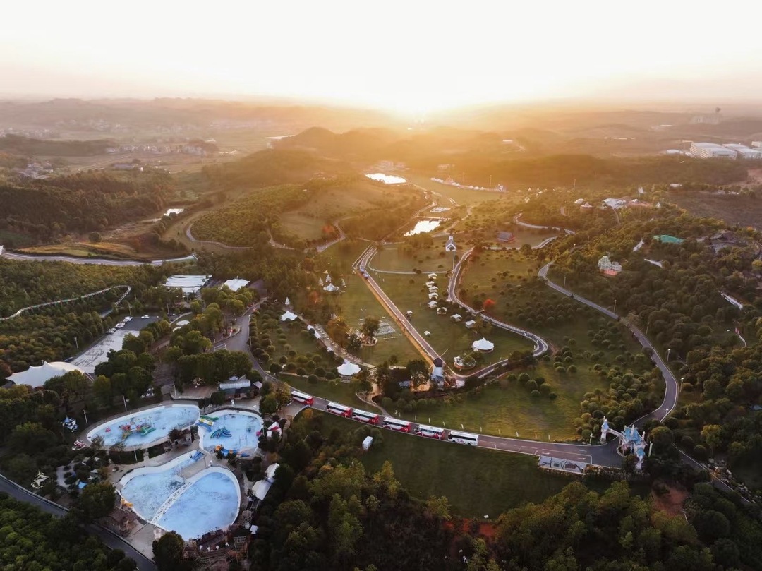 茶陵“新西兰”花湖谷，成为市区周边游全新网红打卡地