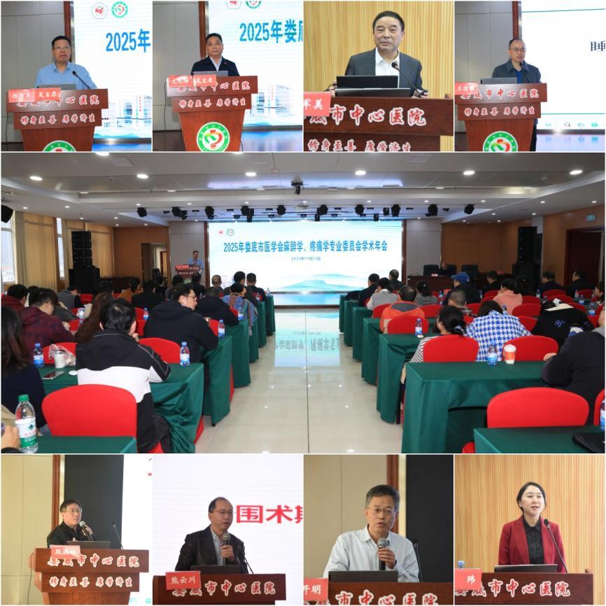 聚焦学术前沿 共筑湘中麻醉新高度——娄底市医学会麻醉学、疼痛学专委会2025年学术会议召开