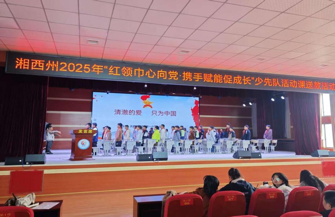 湘西土家族苗族自治州少先队骨干教师赴泸溪县武溪镇开展赋能活动