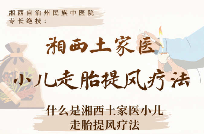 图解 | 湘西州民族中医院六项专长绝技之小儿走胎提风疗法