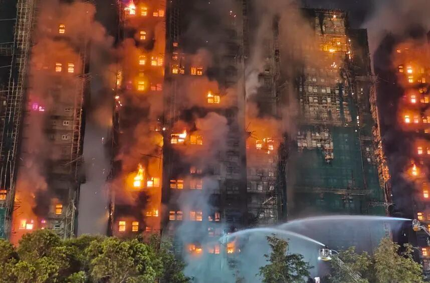 遇到香港大埔宏福苑这种火灾该怎么逃生？