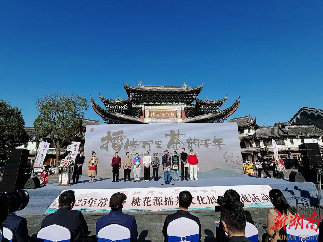 全国擂茶文化展示交流活动常德举办 发布《桃花源擂茶文化传承倡议》
