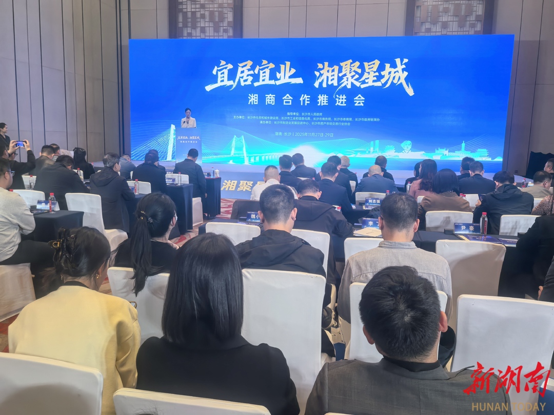 粤港澳大湾区企业家聚长共谋合作 长沙以宜居宜业优势引湘商回归