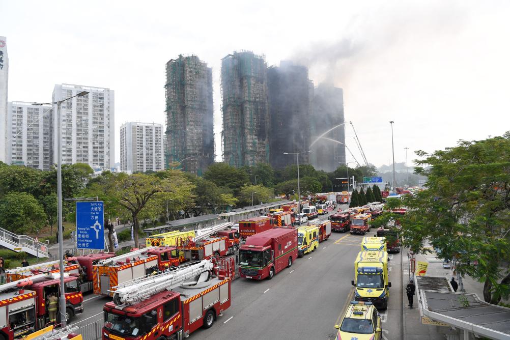 China orders nationwide fire safety checks after deadly Hong Kong blaze