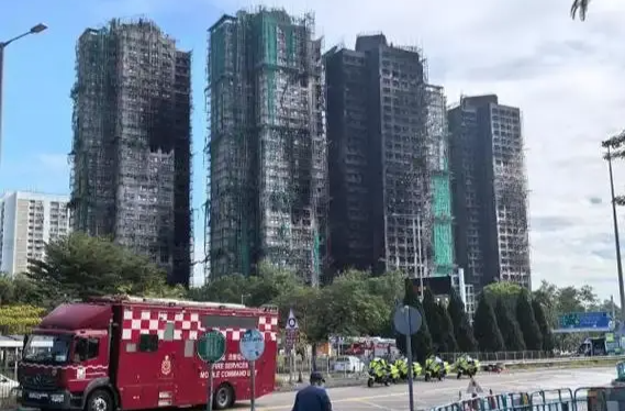 伤亡情况更新 香港特区政府继续为火灾受影响居民发放五万元生活津贴