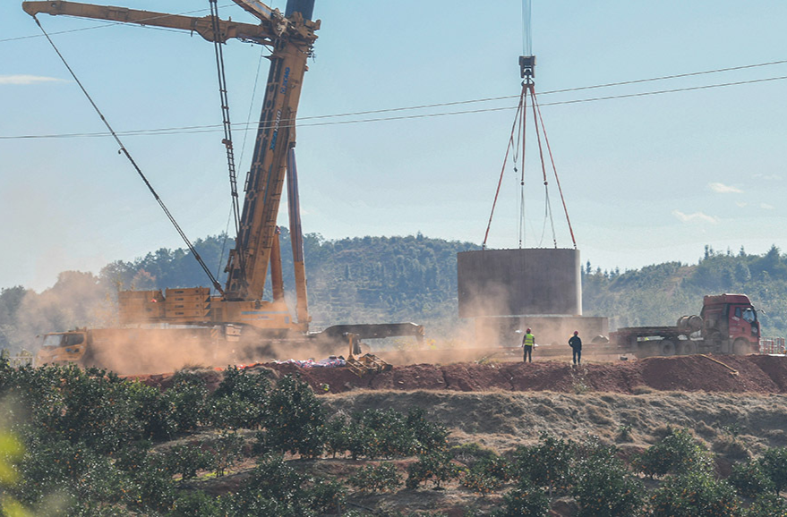 风电项目建设忙