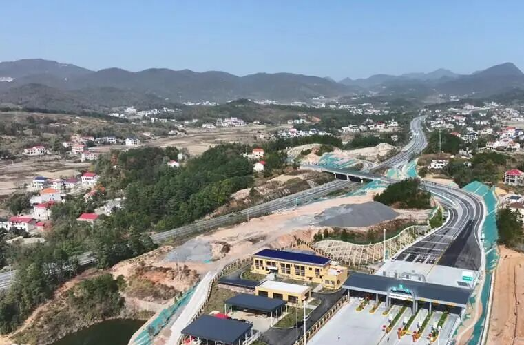 益娄高速涧山互通通车 湘乡西部迈入“出门即高速”时代