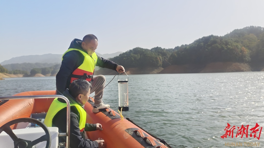 株树桥水库水质安全稳定，保障长沙、浏阳城市供水安全