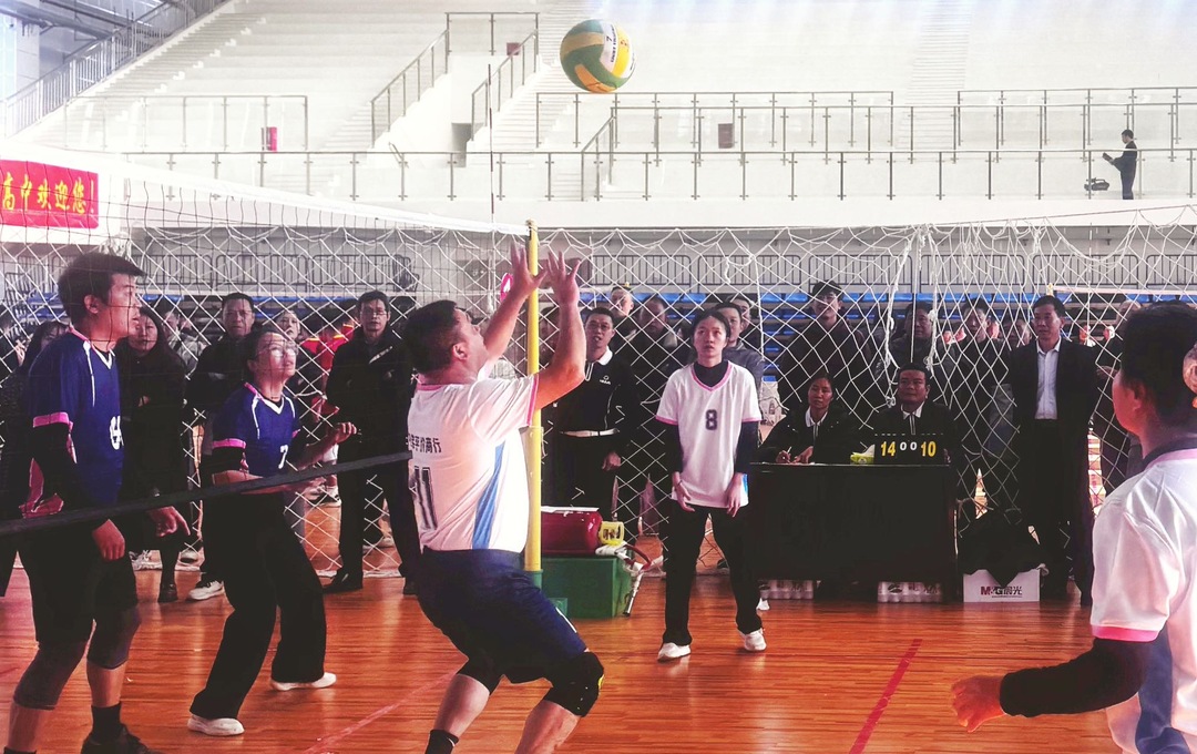 道县：举行教育系统第二届教职工气排球比赛