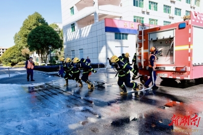 以赛促训淬锋芒 邵阳消防岗位练兵比武圆满落幕