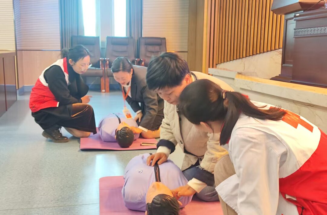 人人会急救 个个懂安全——株洲市公共资源交易中心“救”在身边