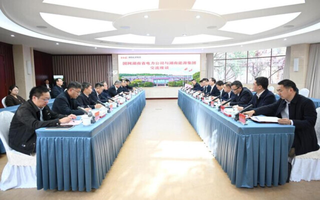 湖南能源集团携手国网湖南电力深化战略合作