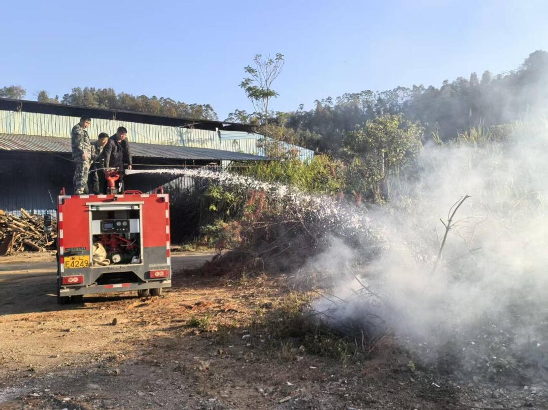 宜章：火情处置应急演练筑牢防火安全网