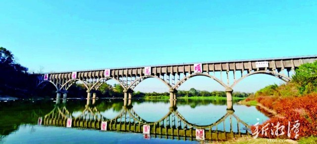 韶灌“飞涟灌万顷”渡槽焕新亮相