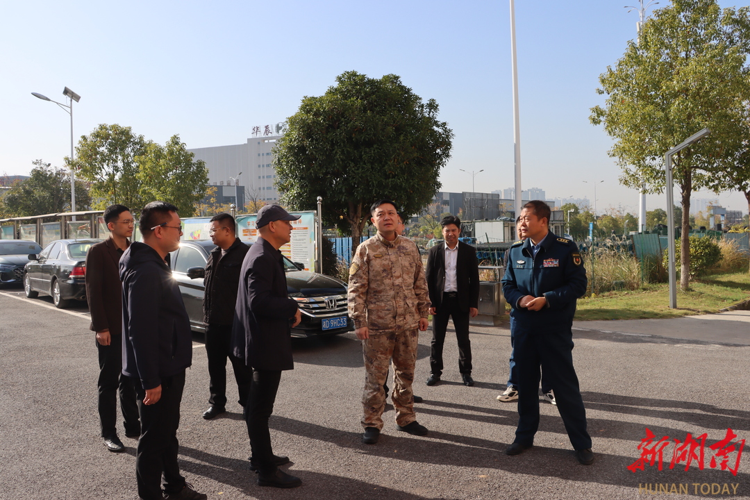 石鼓区人武部调研一线：把乡村振兴“施工图”画在田间地头